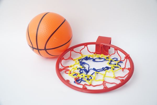  Đồ chơi ném bóng rổ treo tường, đồ chơi bóng rổ trẻ em - Cỡ nhỏ 