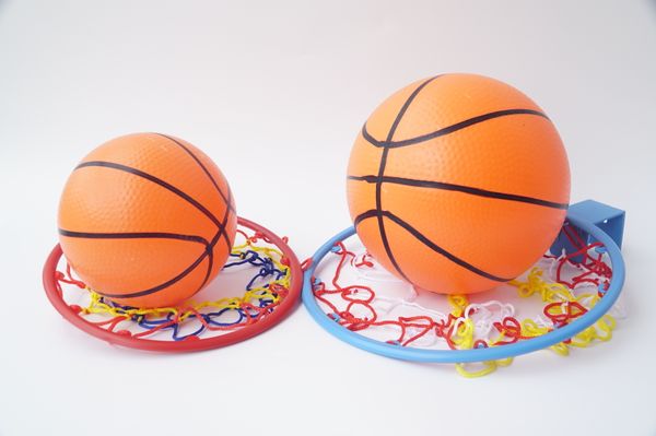  Bóng rổ treo tường cho bé chơi tại nhà, đồ chơi ném bóng rổ treo tường dễ lặp đặt - Nhiều cỡ 