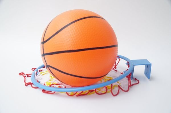  Bộ bóng rổ treo tường, đồ chơi bóng rổ trẻ em loại tốt - Cỡ lớn 