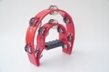  Xắc xô lắc tay loại lớn, lục lạc tambourine cầm tay hình bán nguyệt - Loại xịn size lớn 