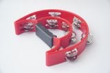  Xắc xô lắc tay loại lớn, lục lạc tambourine cầm tay hình bán nguyệt - Loại xịn size lớn 
