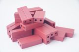  Viên gạch nhựa đồ chơi xây dựng cho bé, đồ chơi khối gạch xây dựng cho trẻ mầm non - Nhiều cỡ 