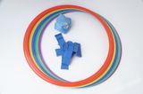  Vòng thể dục cho bé, vòng thể dục vận động cho bé mầm non - Bộ 10 vòng 38cm kèm khớp nối và túi ném 