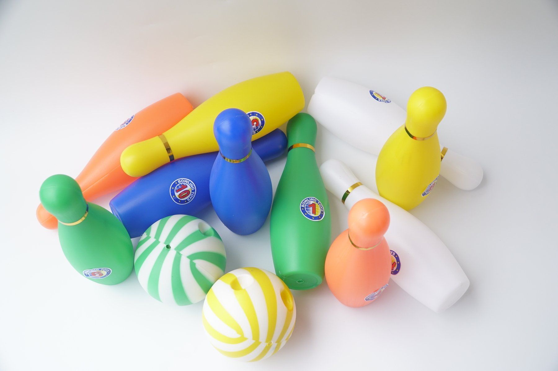  Đồ chơi ném Bowling cho bé, bộ đồ chơi ném bóng Bowling loại xịn - Cỡ lớn cao 22cm 