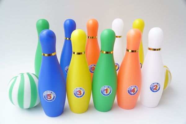  Đồ chơi ném Bowling cho bé, bộ đồ chơi ném bóng Bowling loại xịn - Cỡ lớn cao 22cm 