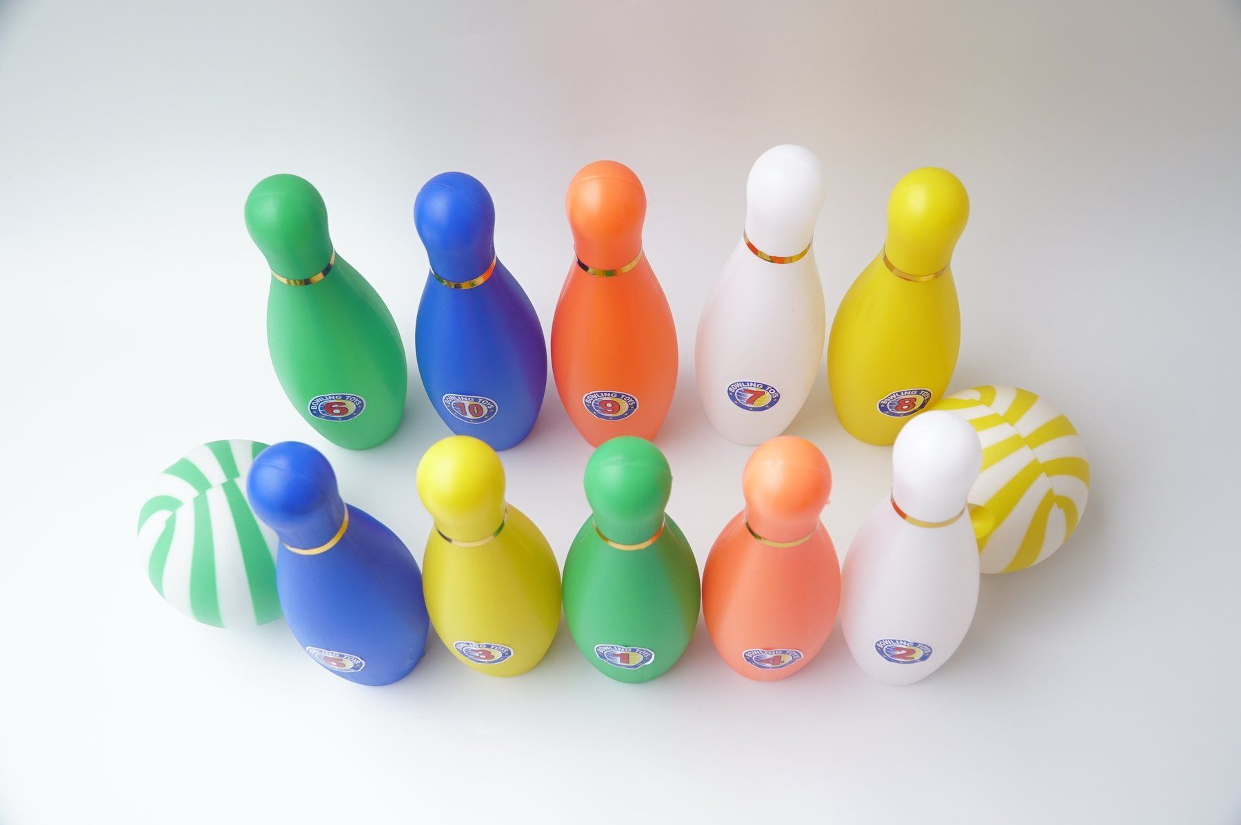  Đồ chơi ném Bowling cho bé, bộ đồ chơi ném bóng Bowling loại xịn - Cỡ lớn cao 22cm 