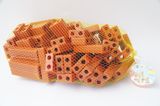  Đồ chơi xây dựng cho bé, khối gạch nhựa cho bé chơi xây dựng - Túi gạch viên lớn 