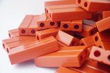  Đồ chơi xây dựng cho bé, khối gạch nhựa cho bé chơi xây dựng - Túi gạch viên lớn 