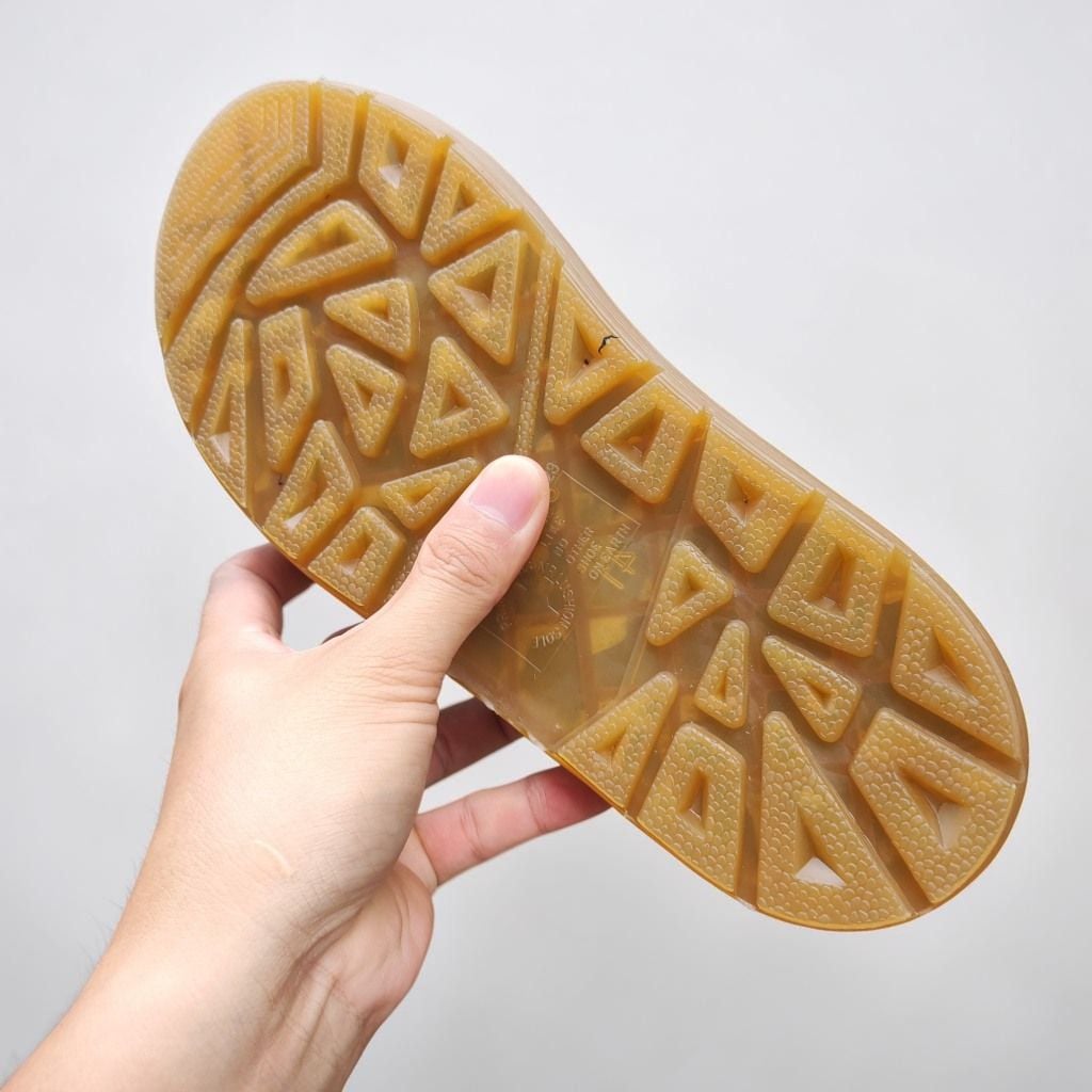 Dép quai ngang Da cá sấu trơn mềm. Đế Doctor 4.5cm nâng tầm Phong thái!