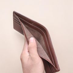 Ví cá sấu MINI size 10.5*8.5 cm gọn nhẹ. Da bụng cá sấu mềm và bền!