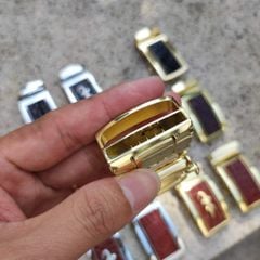 Mặt Khóa cho dây thắt lưng da cá sấu thật chuẩn 4cm [NHIỀU MÀU] Kim loại đúc nguyên khối không gỉ sét!