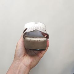 Dép cao gót Nữ 10cm. Da cá sấu bạch tạng Hàng Hiếm!