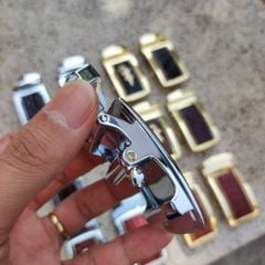 Mặt Khóa cho dây thắt lưng da cá sấu thật chuẩn 4cm [NHIỀU MÀU] Kim loại đúc nguyên khối không gỉ sét!