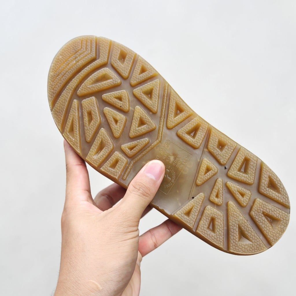 Dép kẹp đế Doctor 4.5cm nâng tầm Phong thái. Da cá sấu trơn mềm!