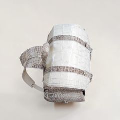 Balo da cá sấu Bạch Tạng Heritage Size LỚN (Hàng đặt trước)