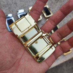 Mặt Khóa cho dây thắt lưng da cá sấu thật chuẩn 4cm [NHIỀU MÀU] Kim loại đúc nguyên khối không gỉ sét!