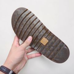 Dép Da Cá Sấu Nam Mũi Kín - Dép Quai Ngang Da Cá Sấu Thật!