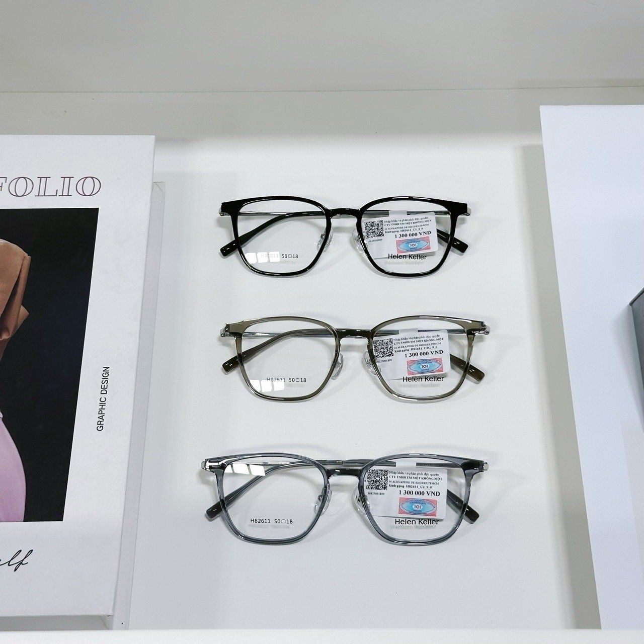  Mắt kính Helen Keller H 82611 