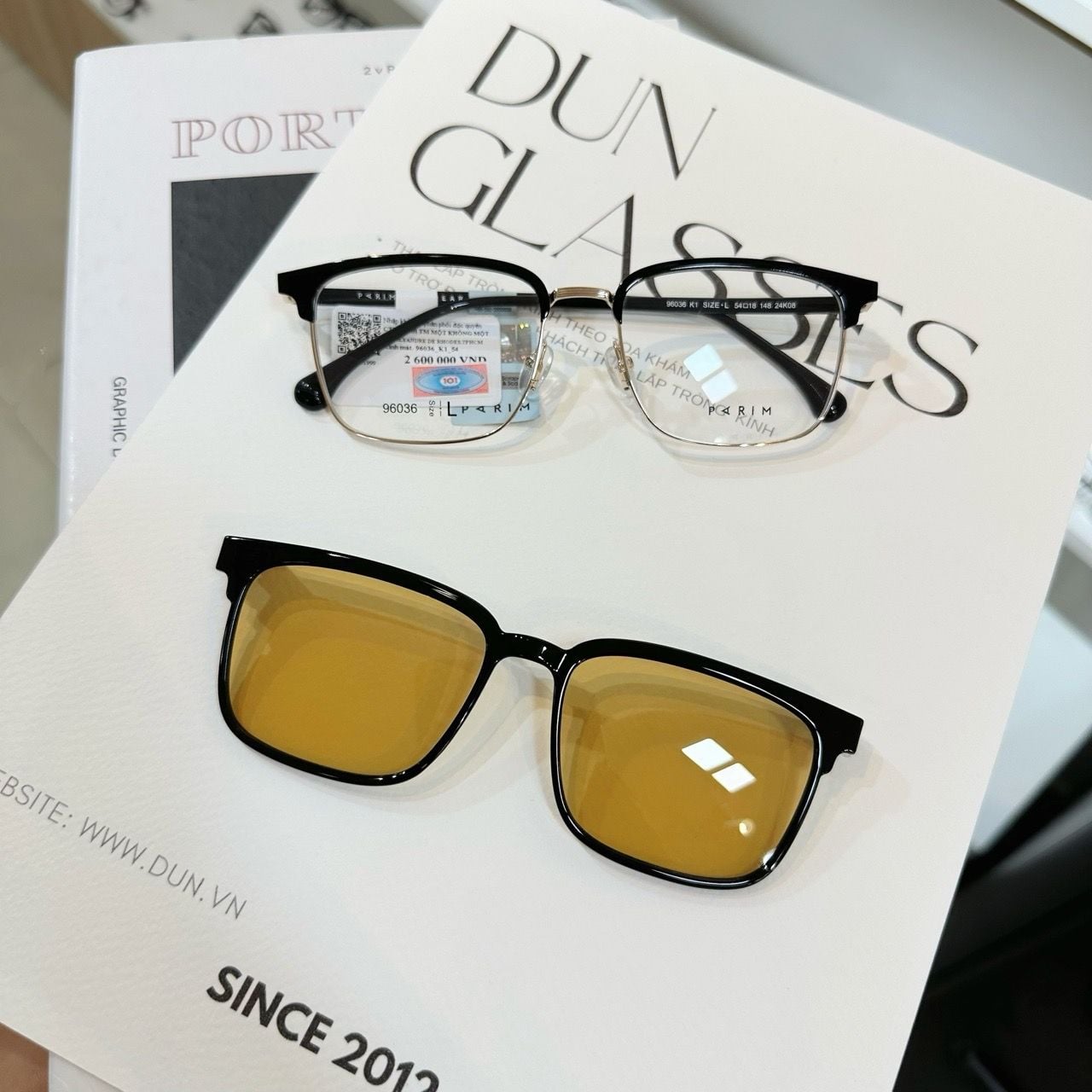  Mắt kính Clip On Parim 96036 