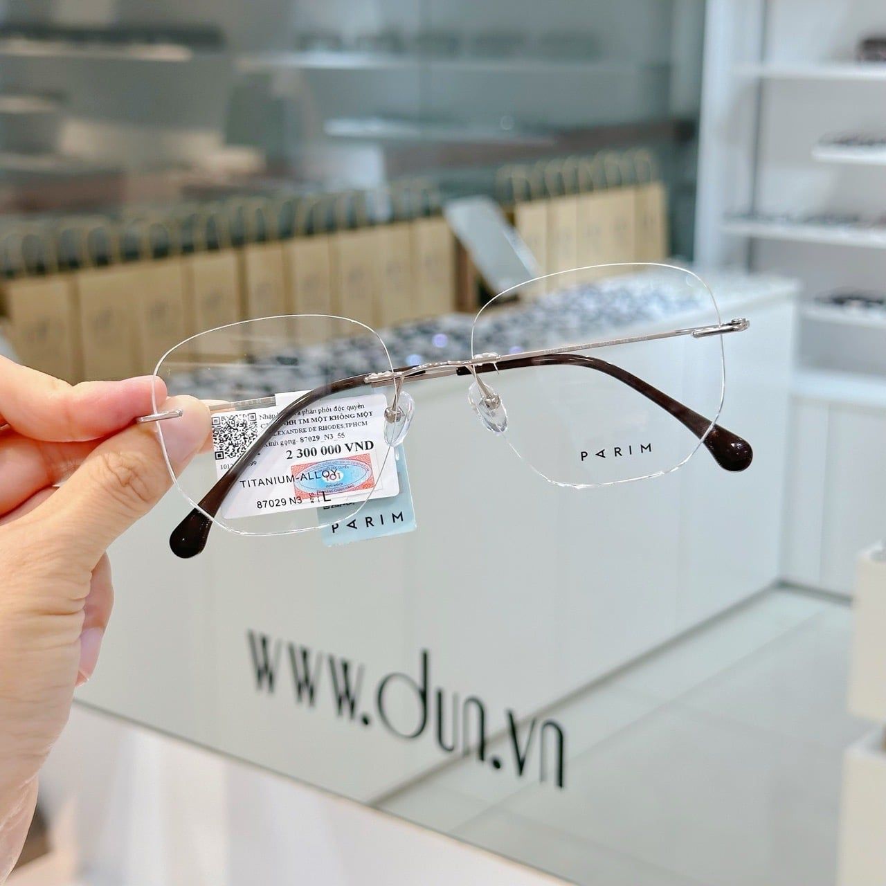  Mắt kính không viền Parim 87029 