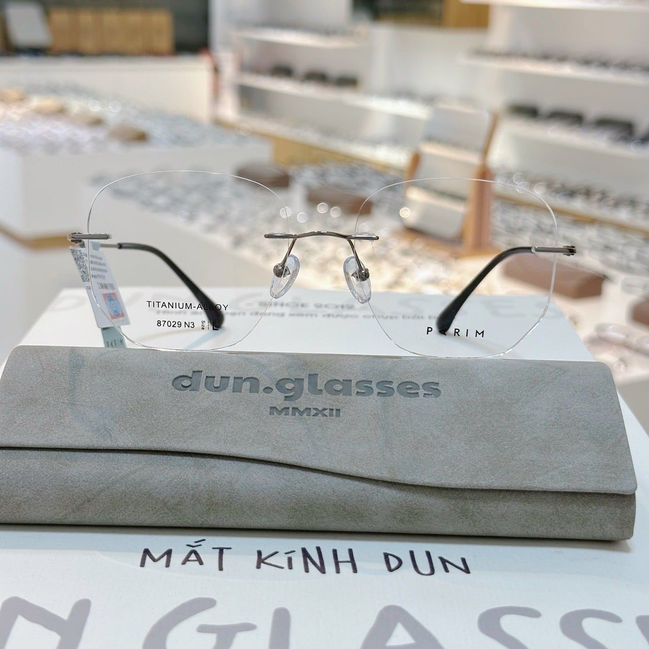  Mắt kính không viền Parim 87029 