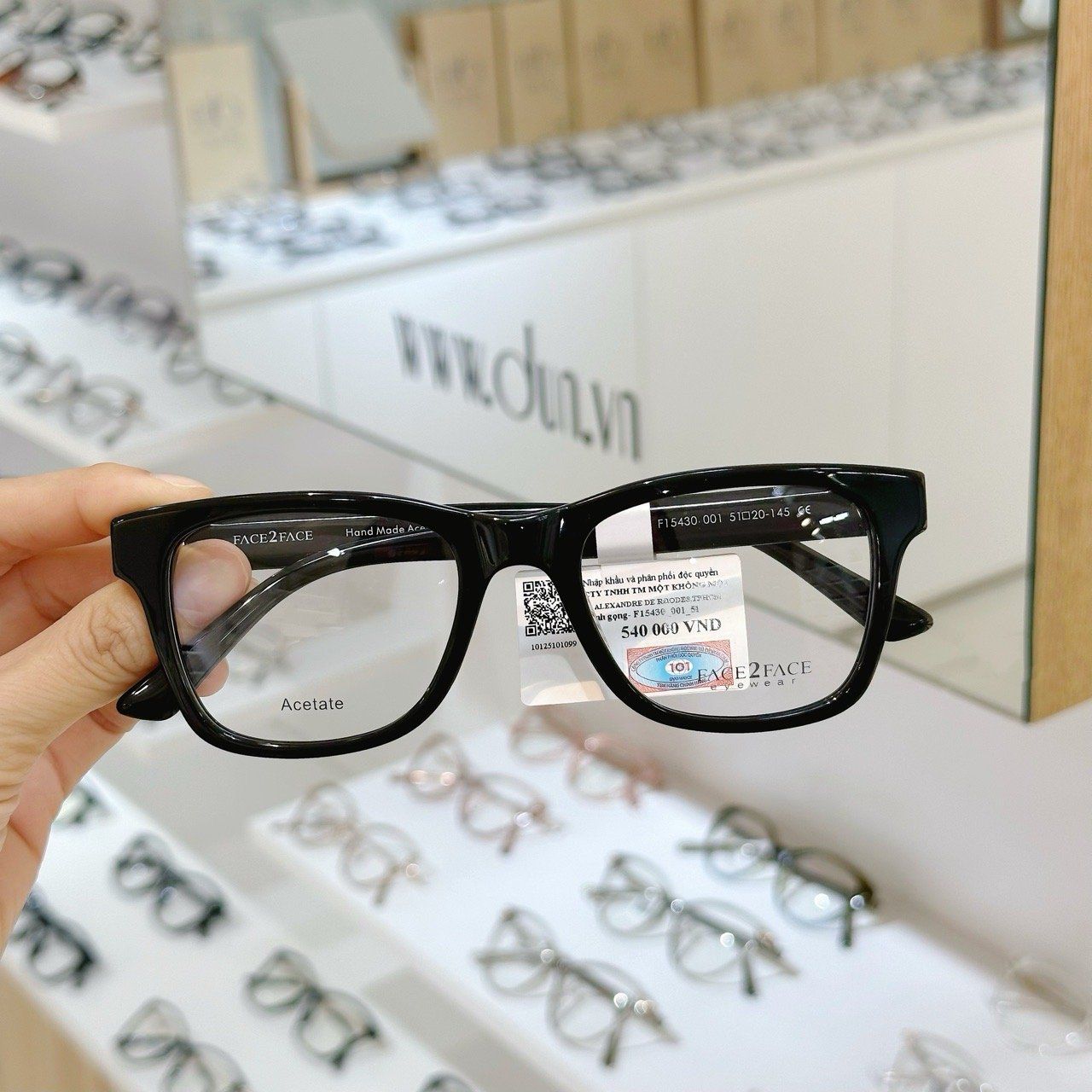  Mắt kính Acetate Face2Face F 15430 