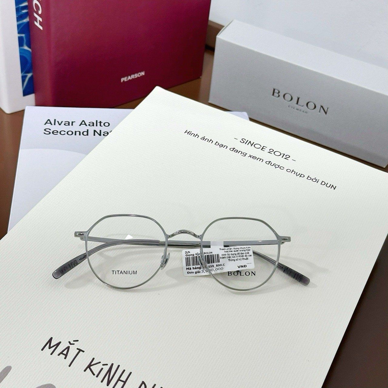  Mắt kính kim loại Bolon BT 1559 