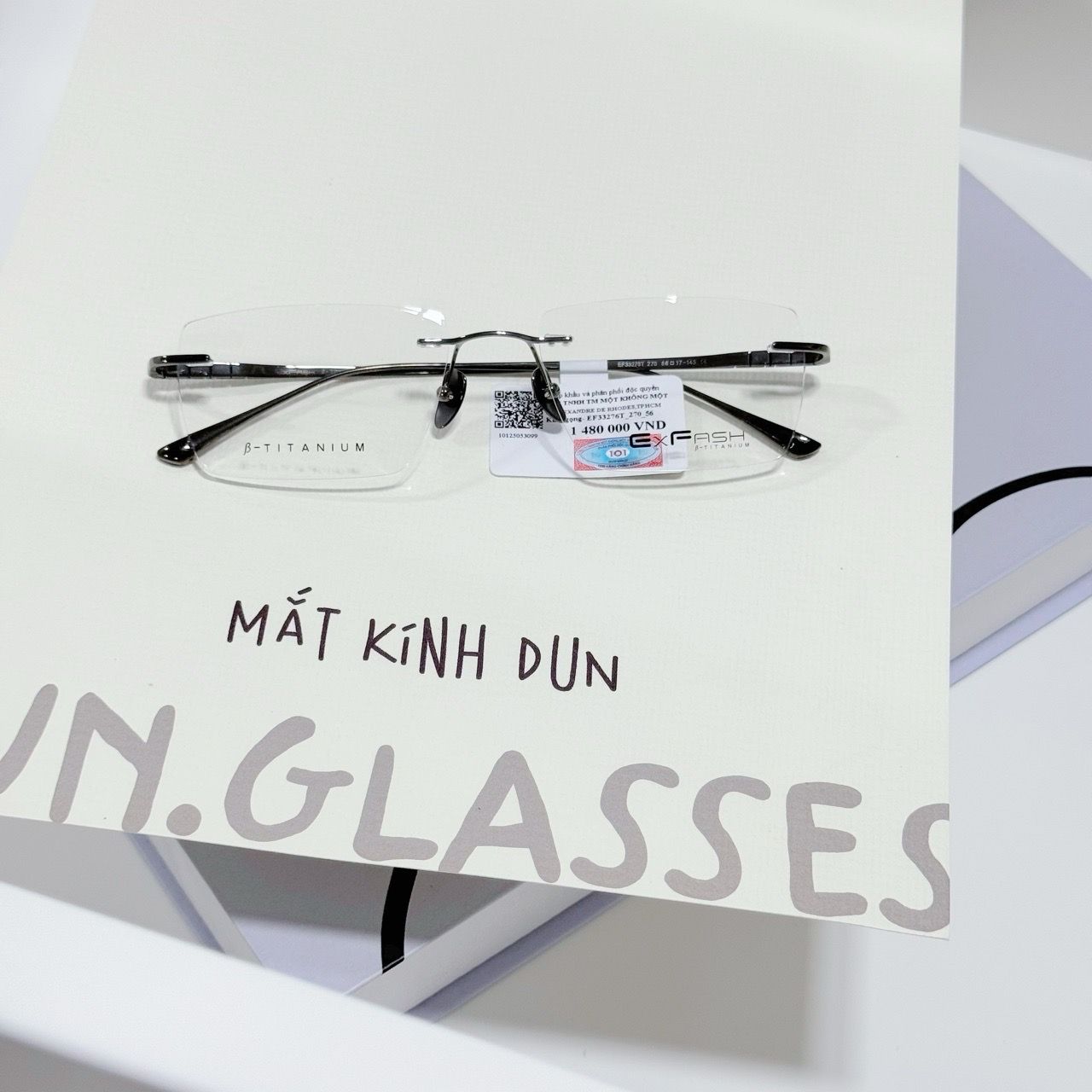  Mắt kính không viền Exfash EF 33276 