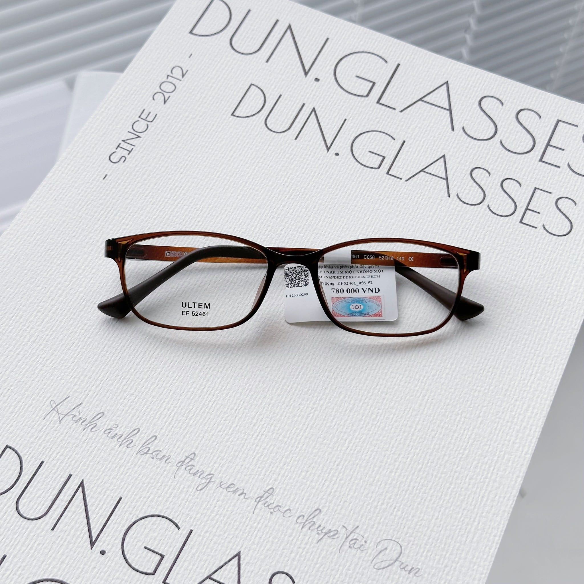  Mắt kính Ultem  Exfash EF 52461 