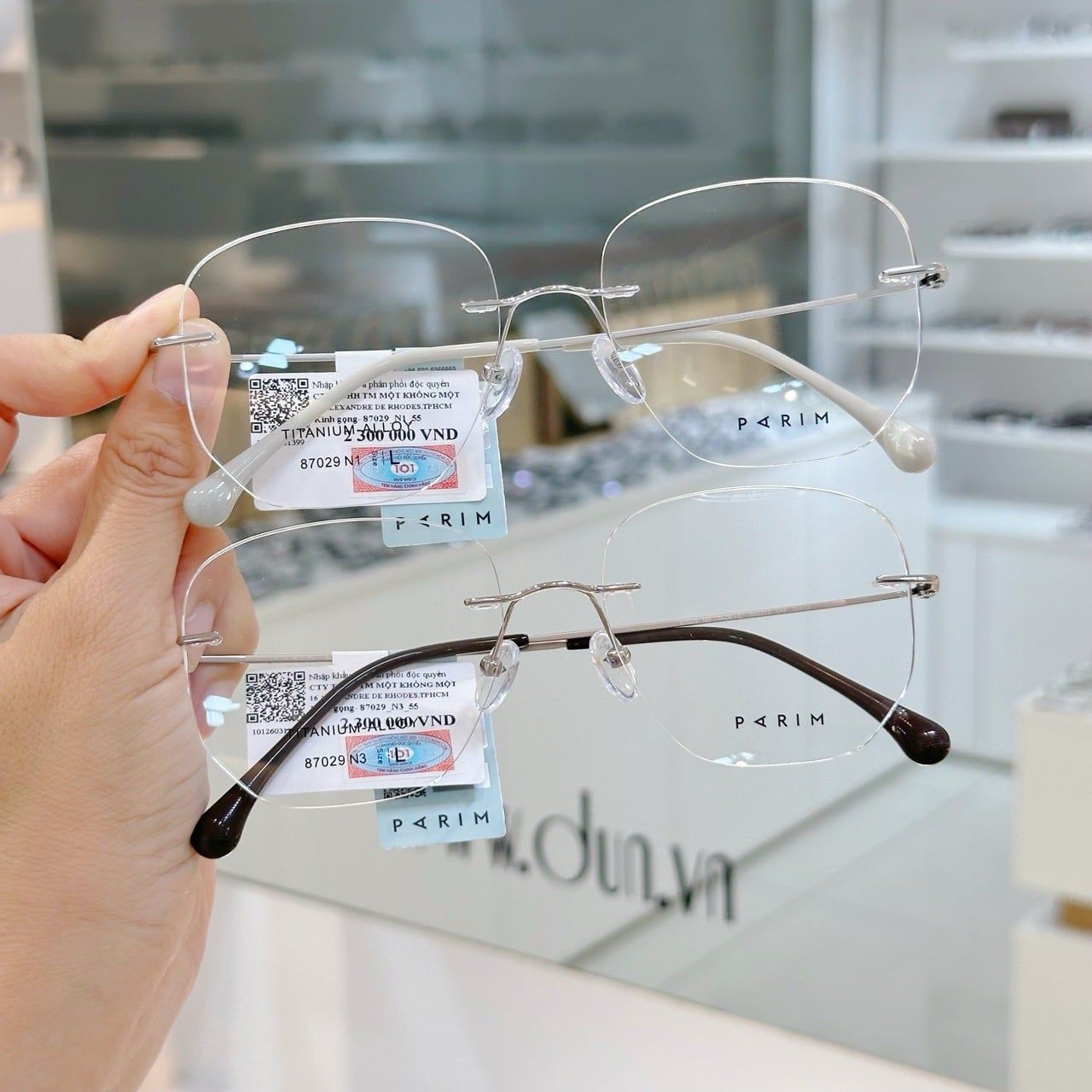  Mắt kính không viền Parim 87029 