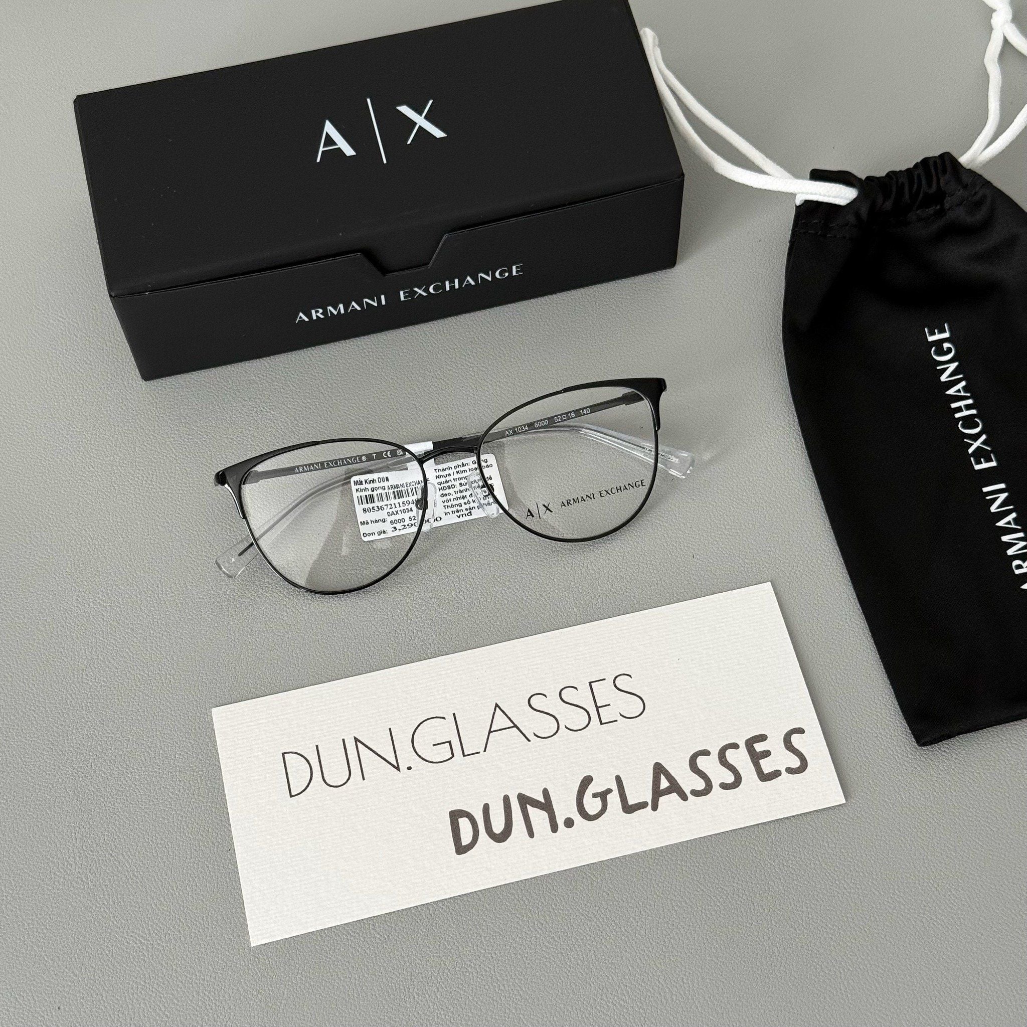  Mắt kính ARMANI EXCHANGE AX 1034 