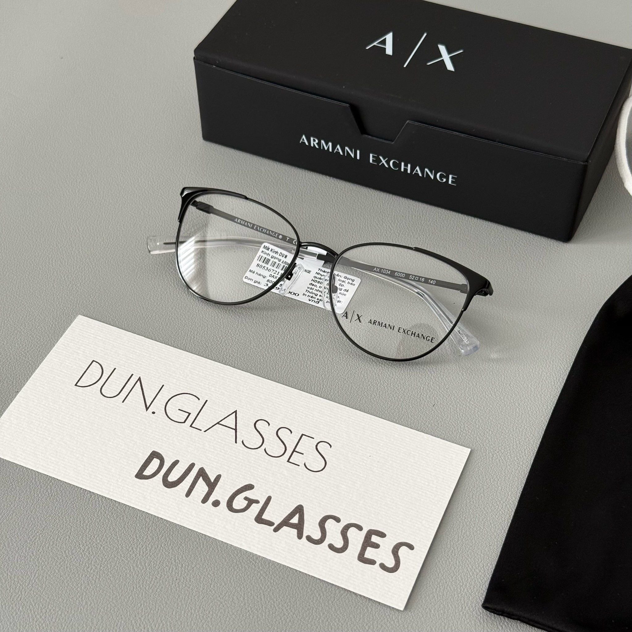  Mắt kính ARMANI EXCHANGE AX 1034 