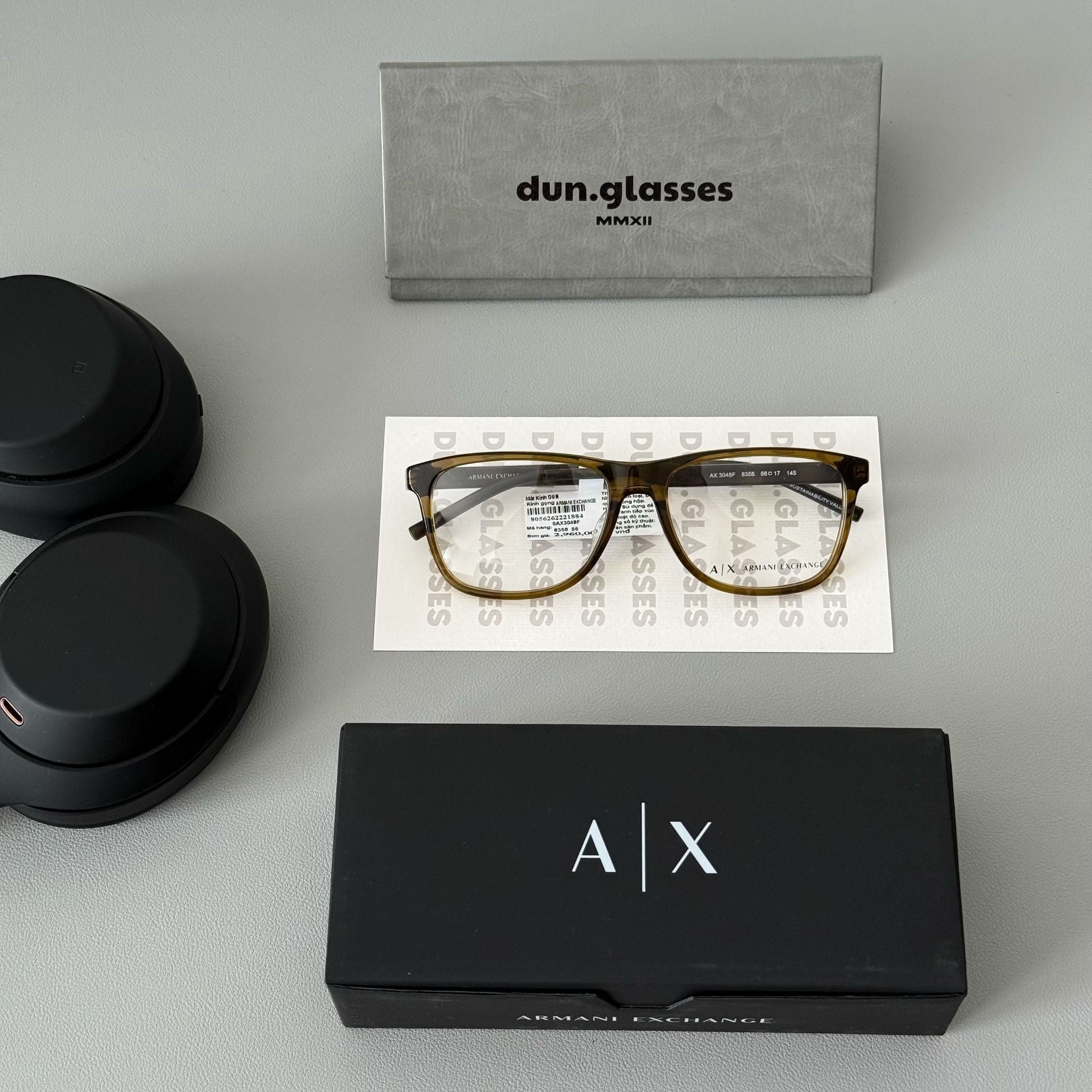  Mắt kính ARMANI EXCHANGE AX 3048 F 