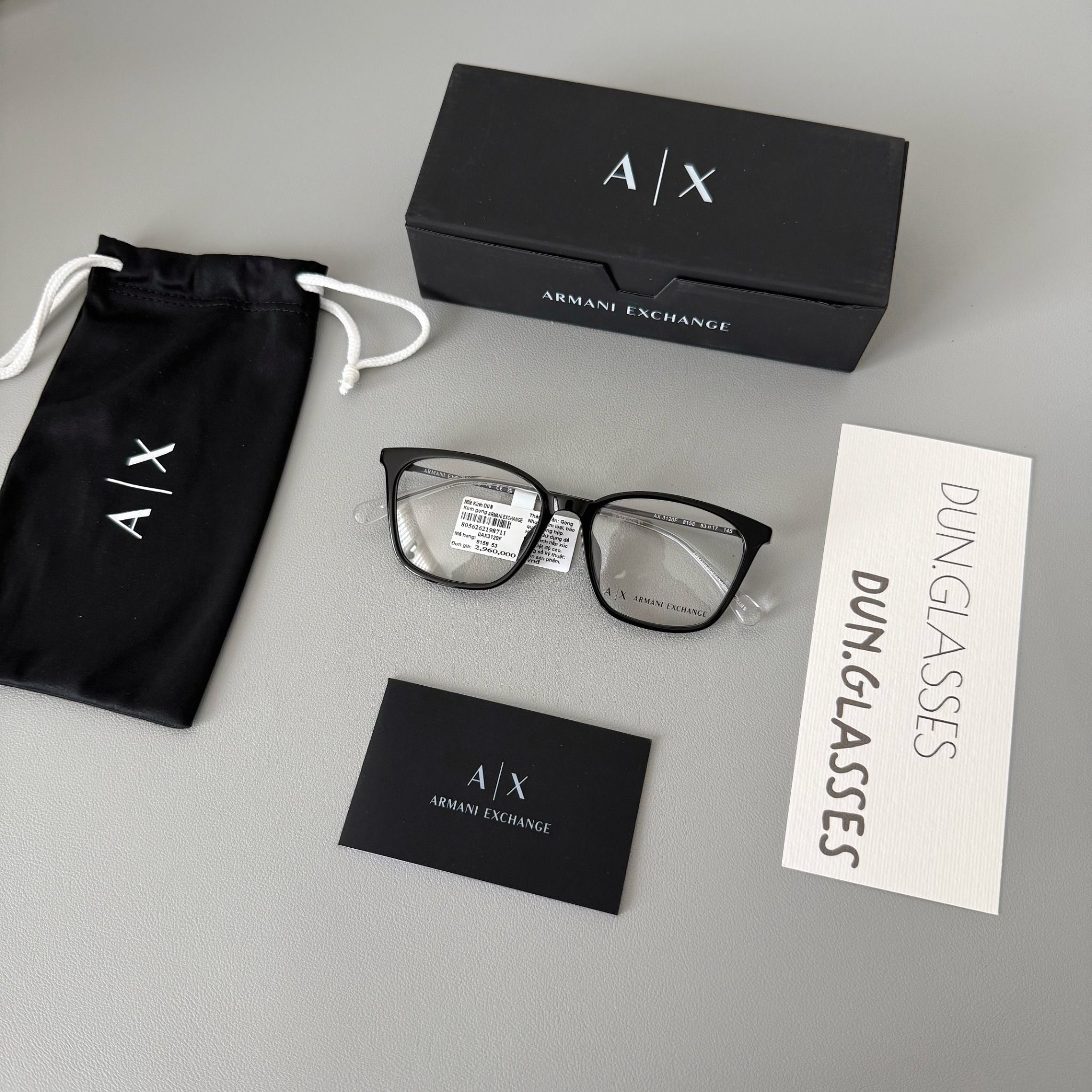  Mắt kính ARMANI EXCHANGE AX 3120 