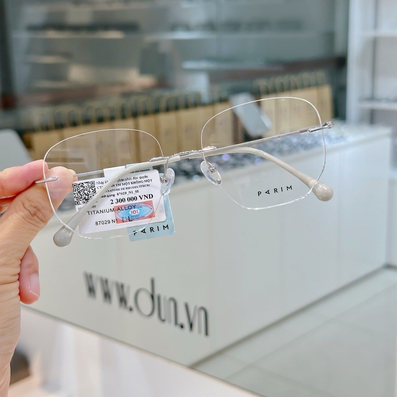  Mắt kính không viền Parim 87029 