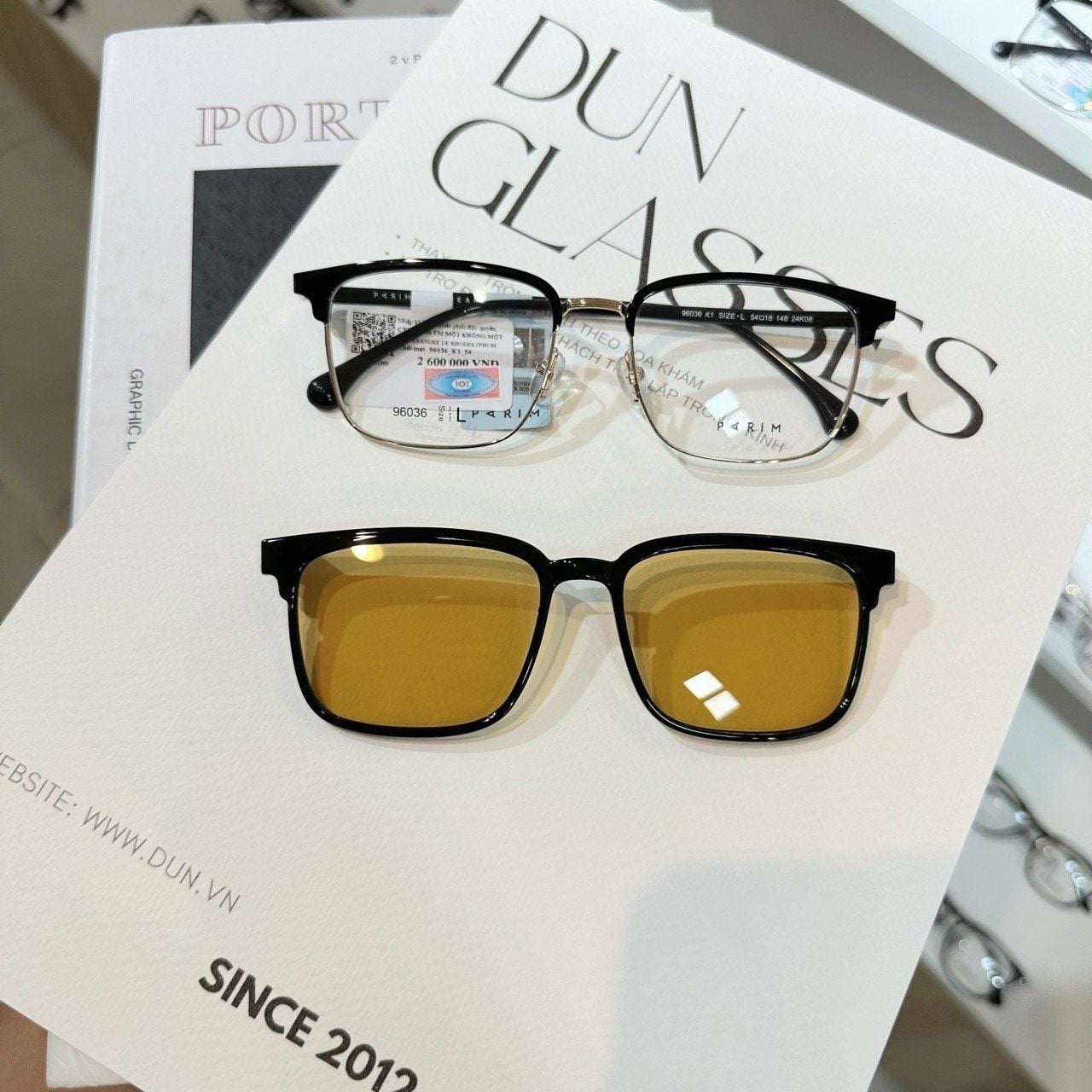  Mắt kính Clip On Parim 96036 