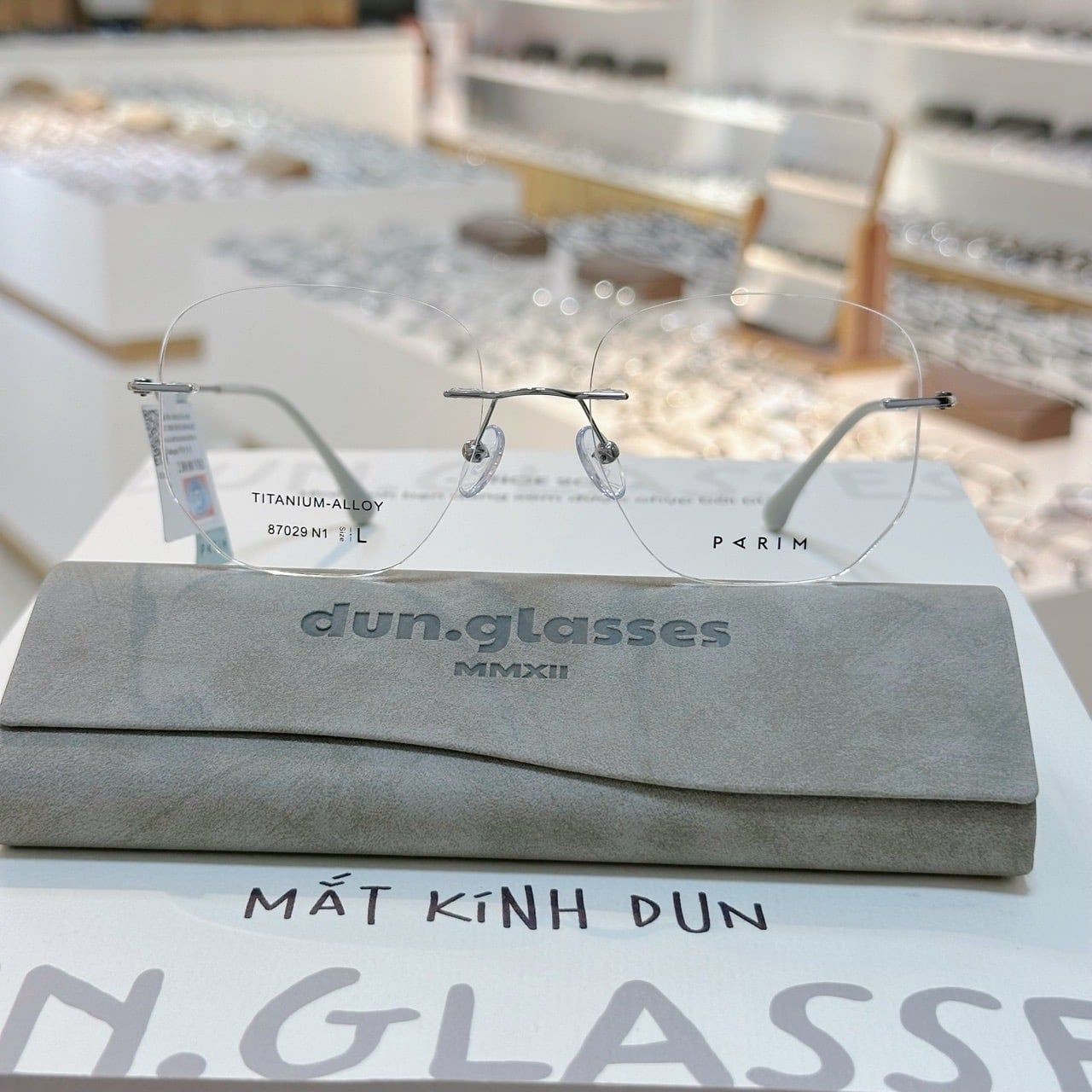  Mắt kính không viền Parim 87029 