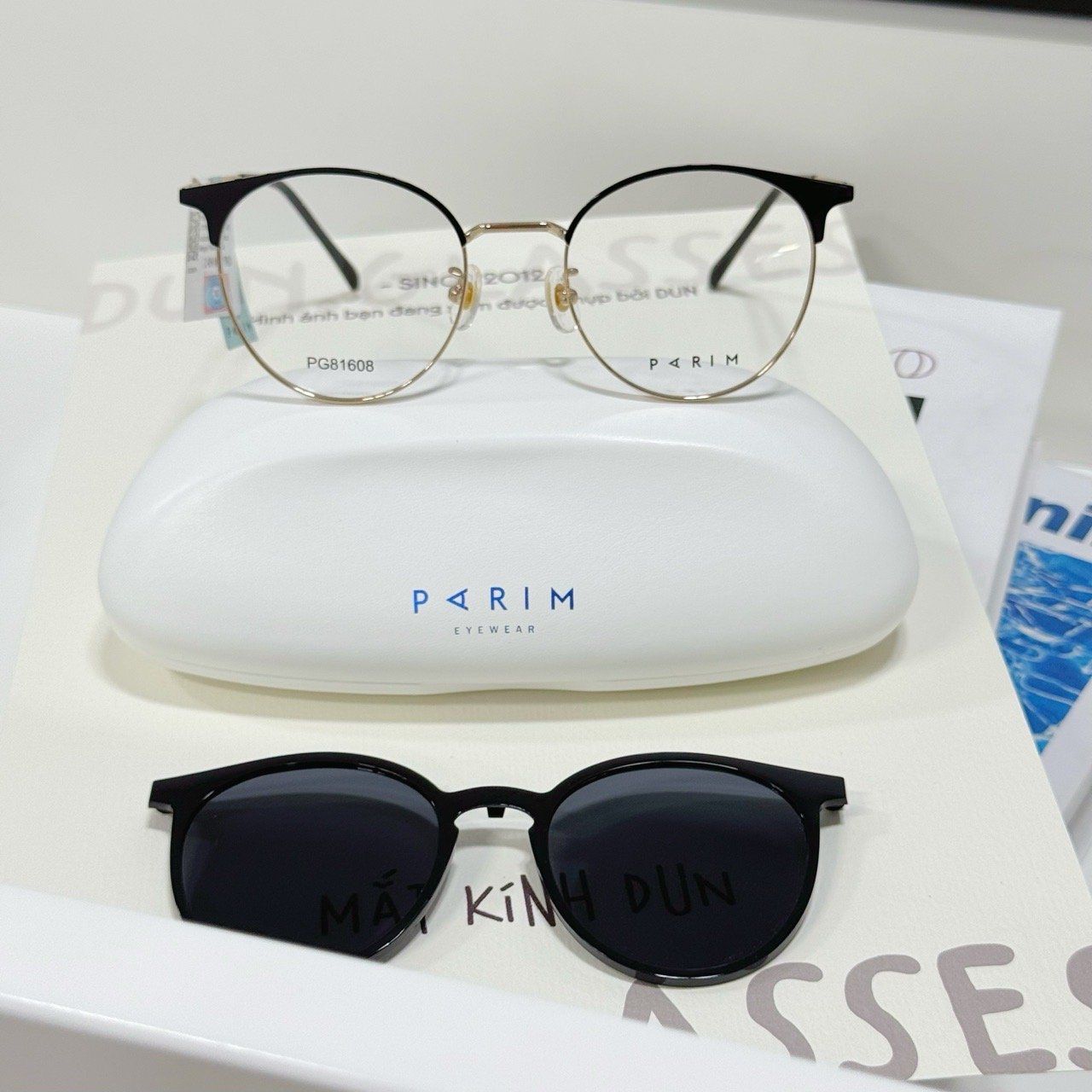  Mắt kính Cip On Parim PG 81608 