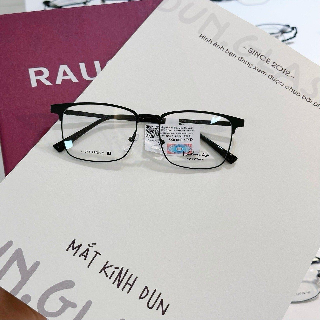  Mắt kính titanium Velocity VL 281061 