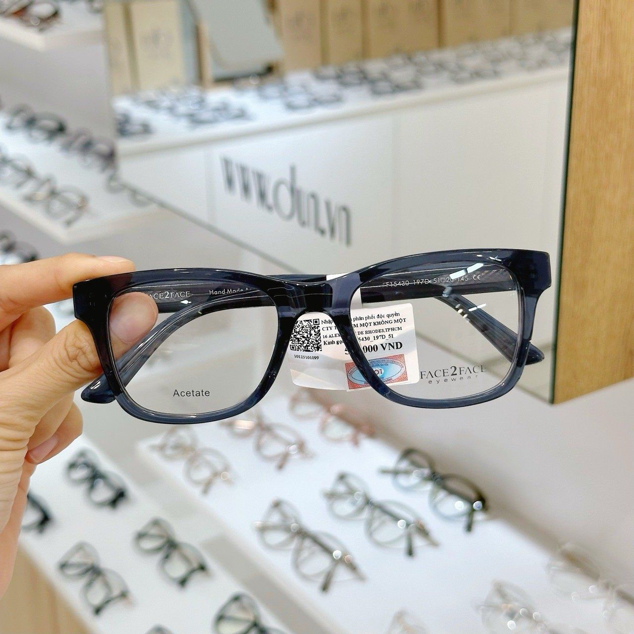  Mắt kính Acetate Face2Face F 15430 