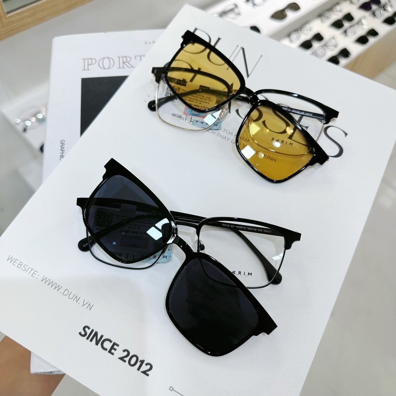  Mắt kính Clip On Parim 96036 