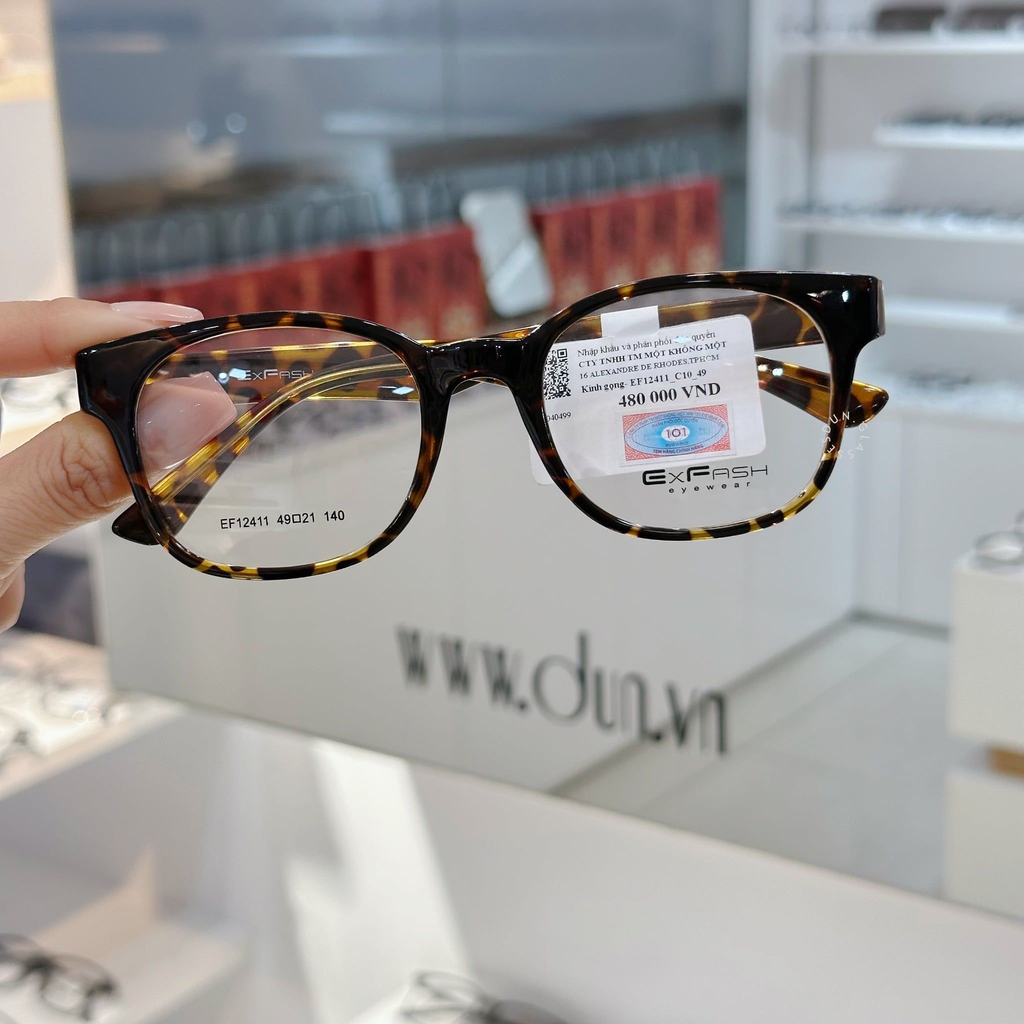  Mắt kính Exfash EF 12411 