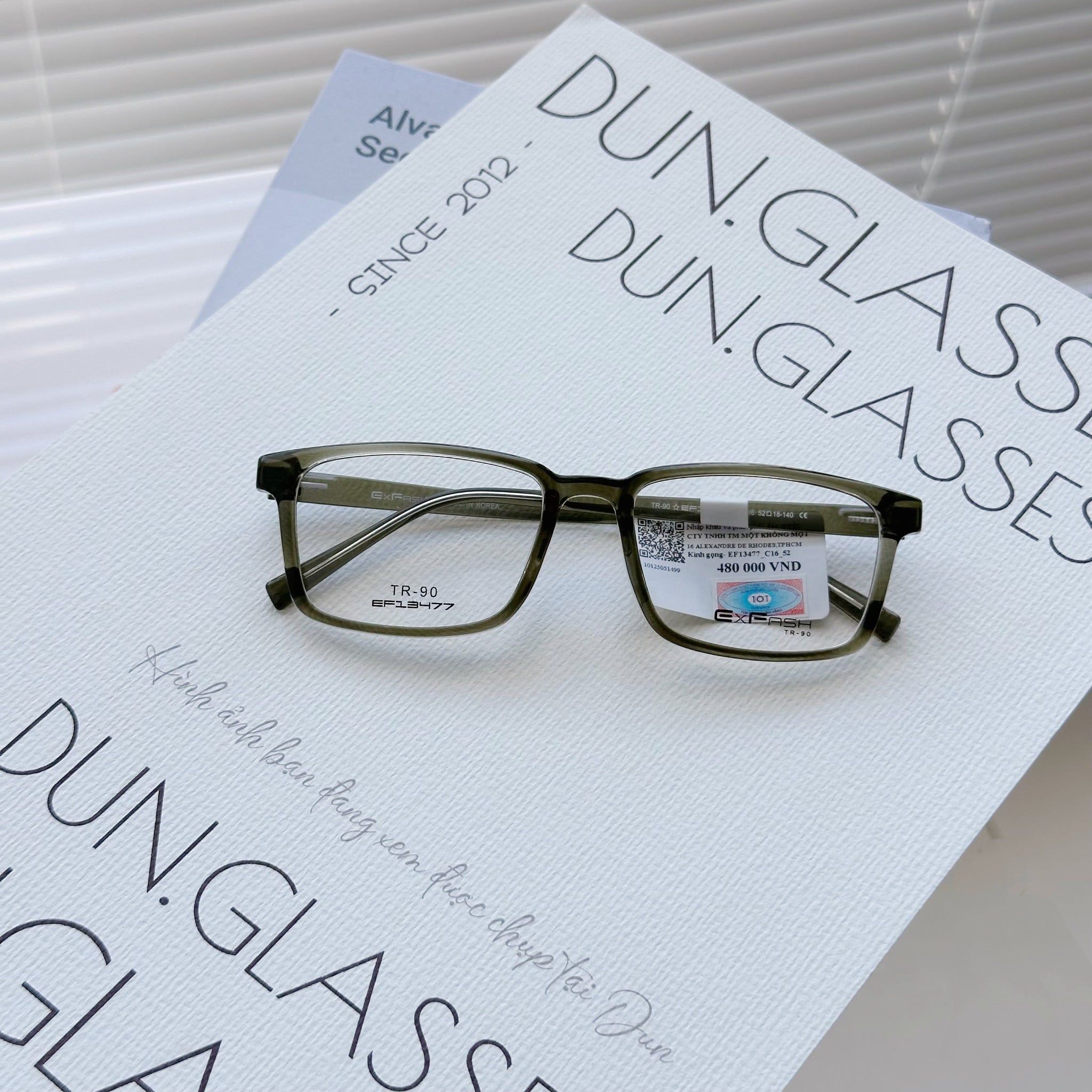  Mắt kính TR90 Exfash EF 13477 