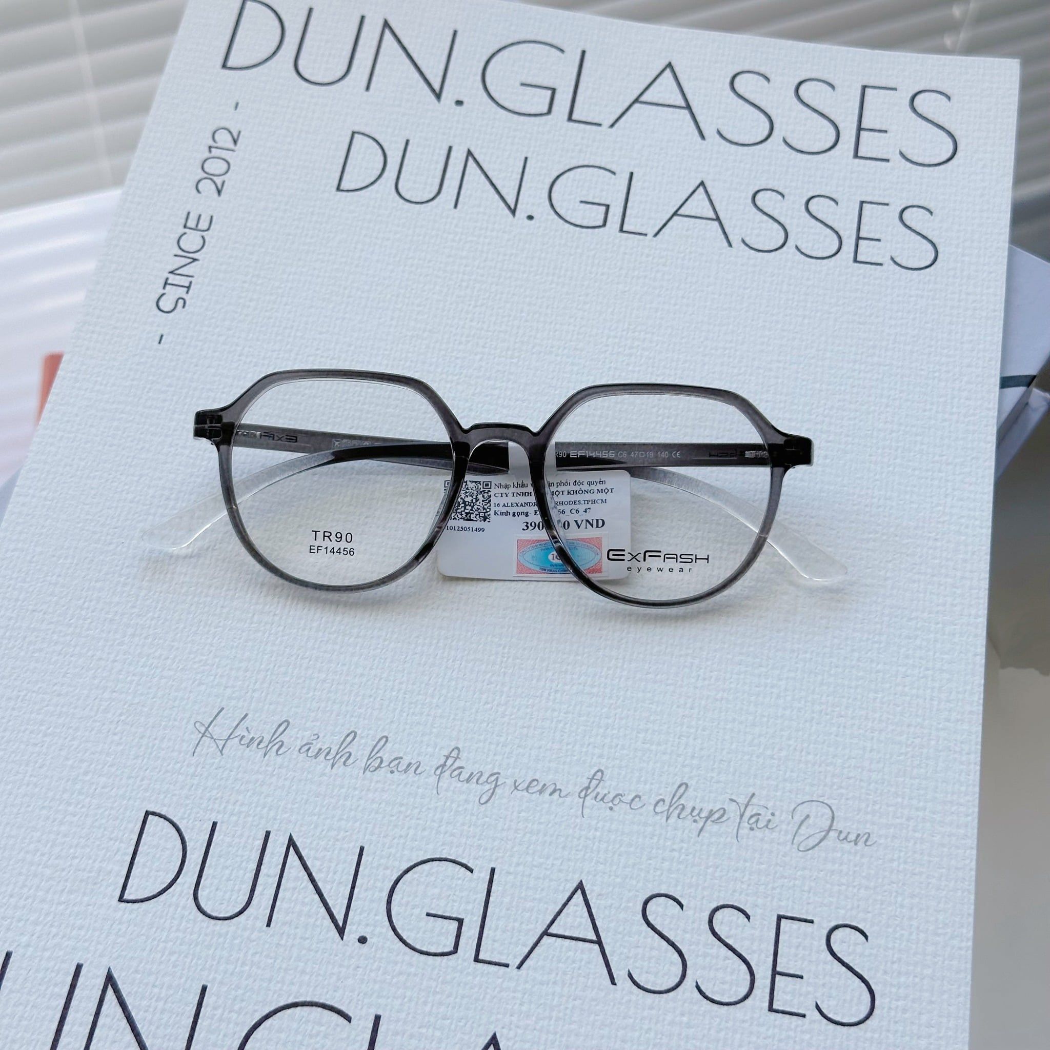  Mắt kính TR90 Exfash EF 14456 