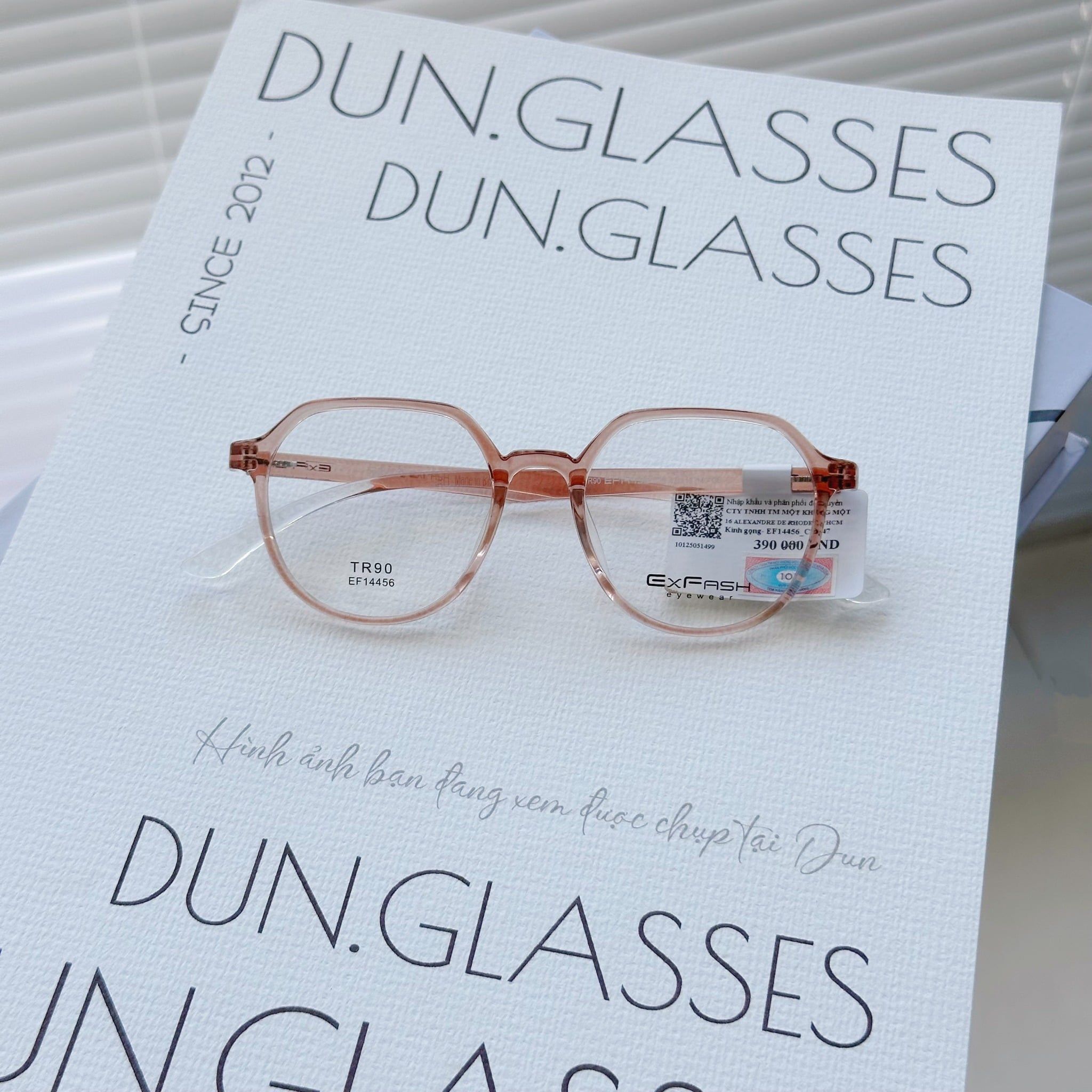  Mắt kính TR90 Exfash EF 14456 