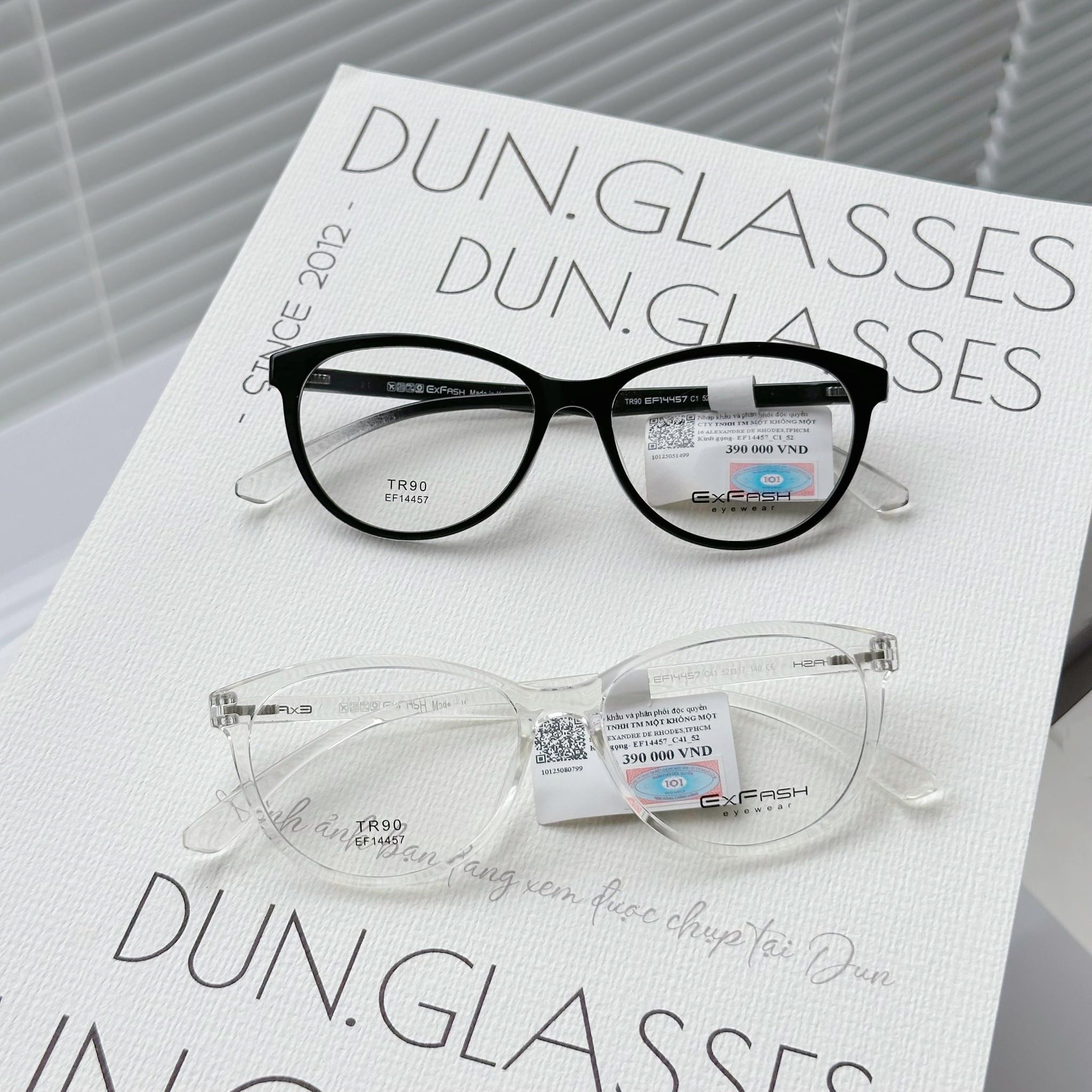  Mắt kính TR90 Exfash EF 14457 
