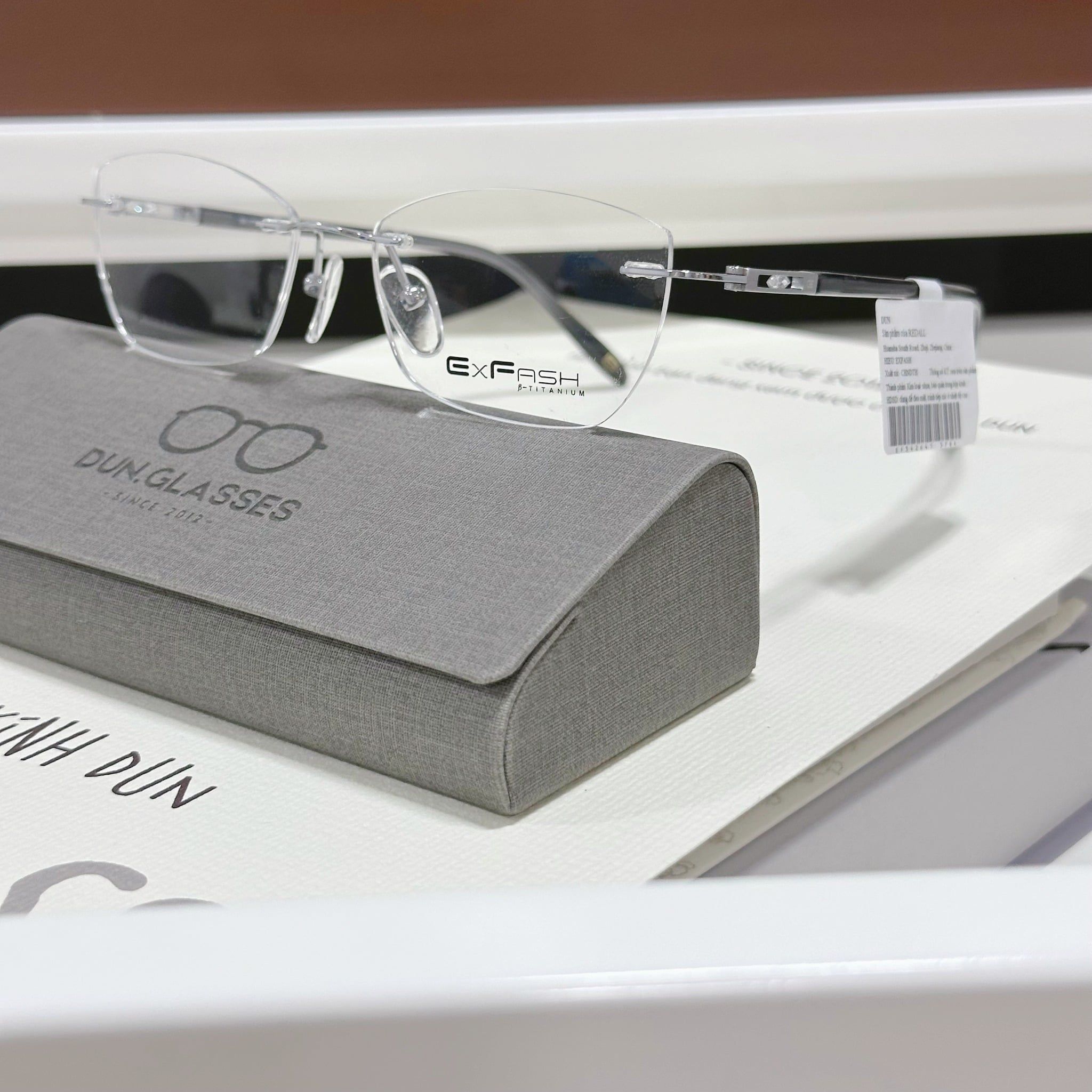  Mắt kính beta titanium Exfash EF 34264 