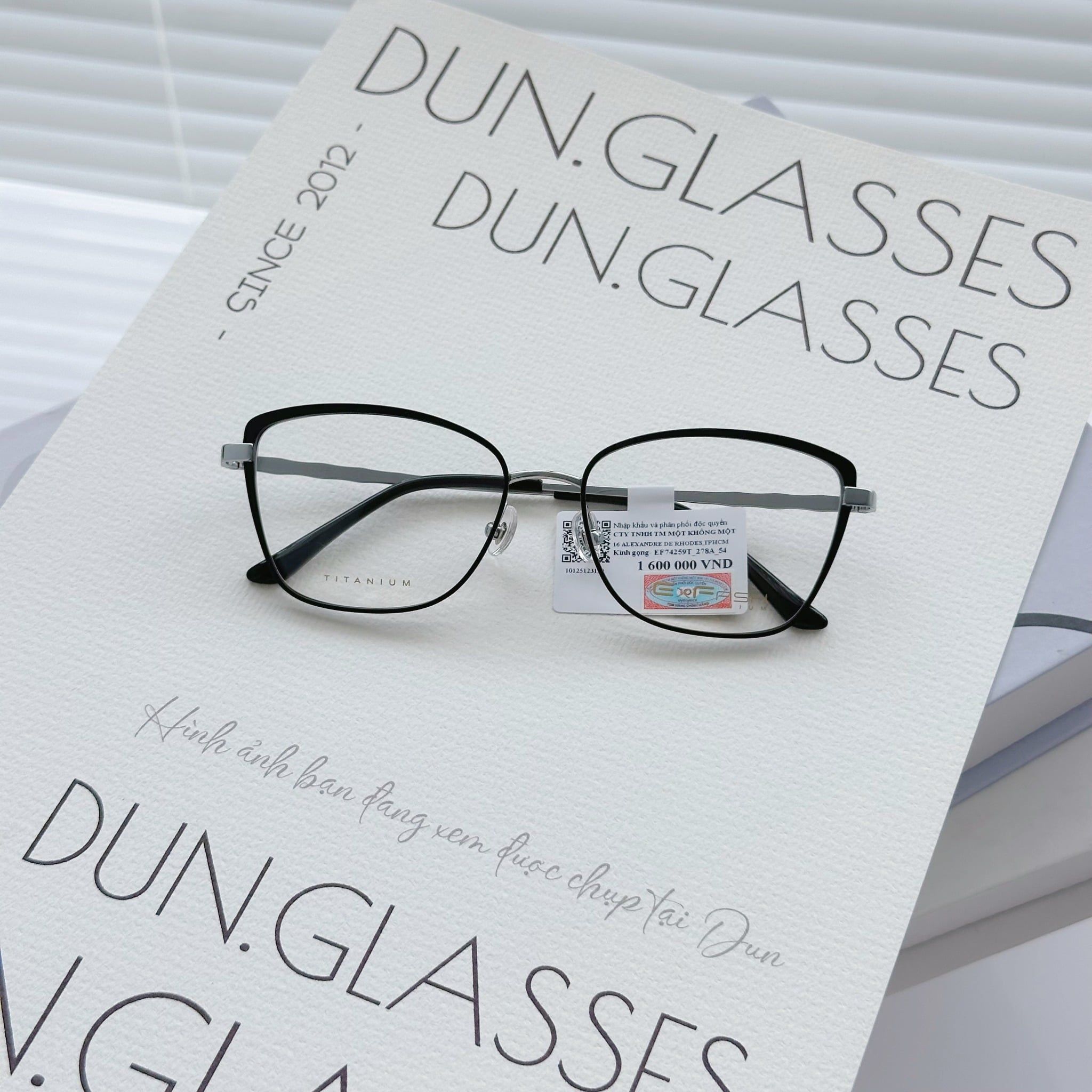  Mắt kính beta titanium Exfash EF 74259 T 