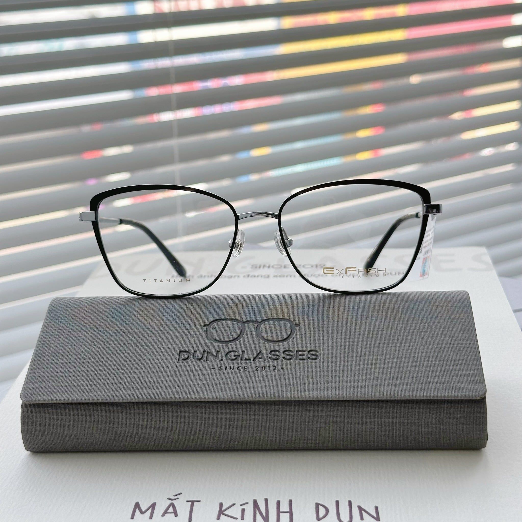  Mắt kính beta titanium Exfash EF 74259 T 