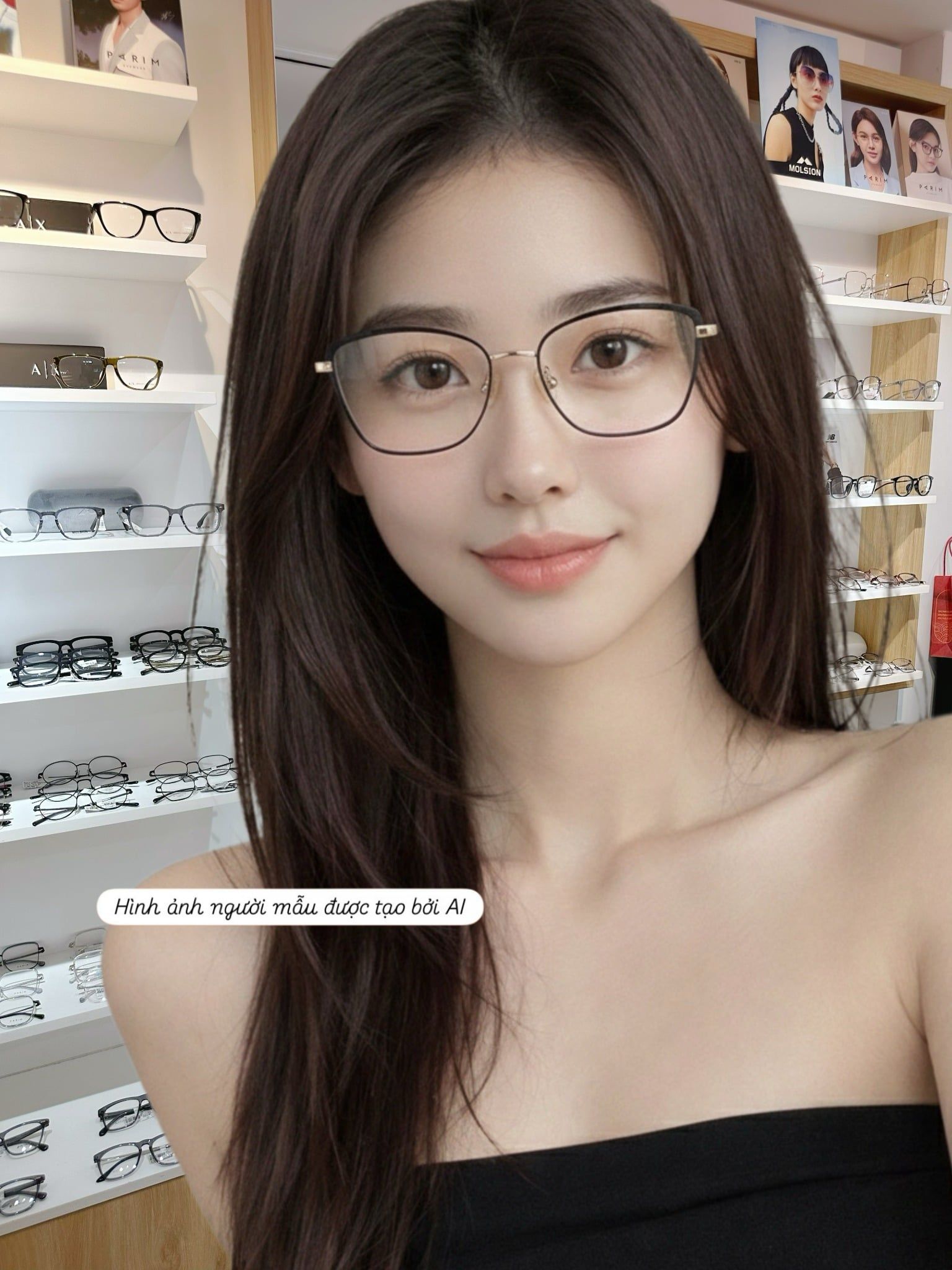  Mắt kính beta titanium Exfash EF 74259 T 